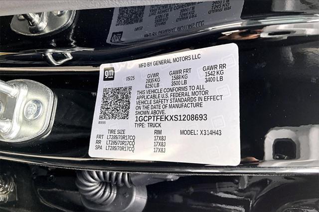 new 2025 Chevrolet Colorado car, priced at $53,820