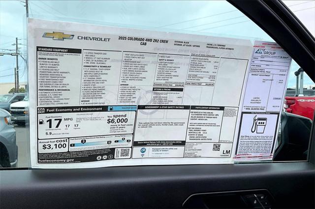 new 2025 Chevrolet Colorado car, priced at $53,820