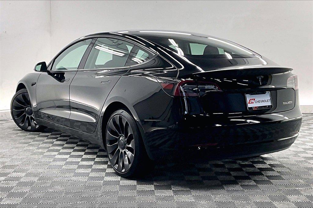 used 2023 Tesla Model 3 car, priced at $34,995