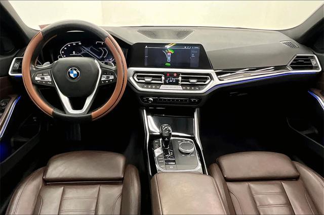 used 2019 BMW 330 car, priced at $23,495