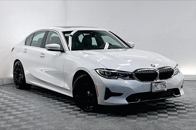 used 2019 BMW 330 car, priced at $23,495