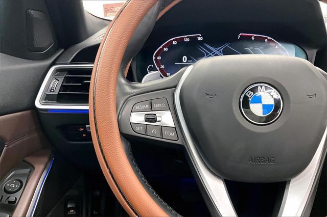 used 2019 BMW 330 car, priced at $23,495