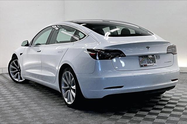 used 2018 Tesla Model 3 car, priced at $26,250