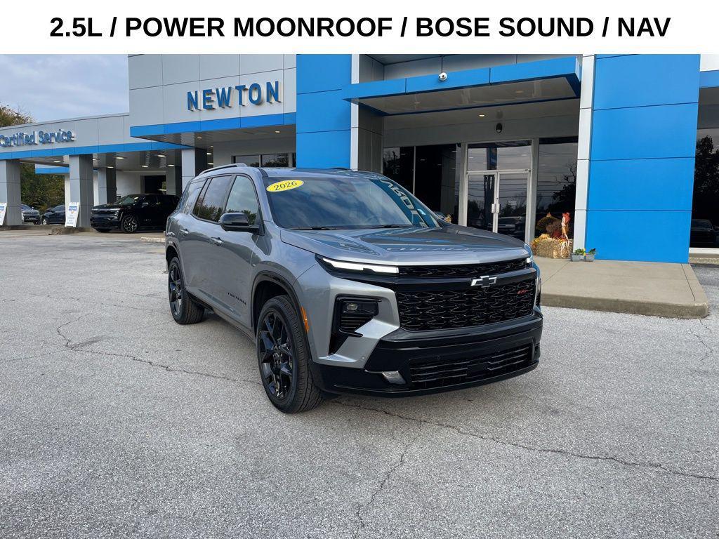 new 2026 Chevrolet Traverse car, priced at $55,667