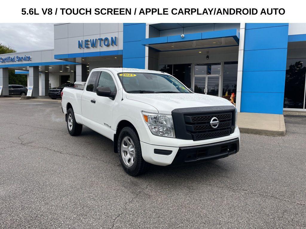 used 2021 Nissan Titan car, priced at $19,888