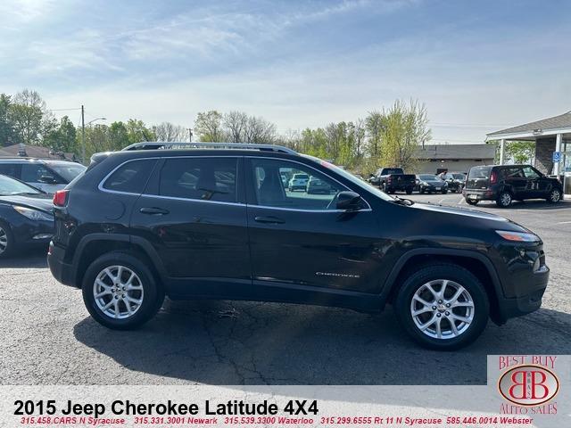 used 2015 Jeep Cherokee car, priced at $11,995