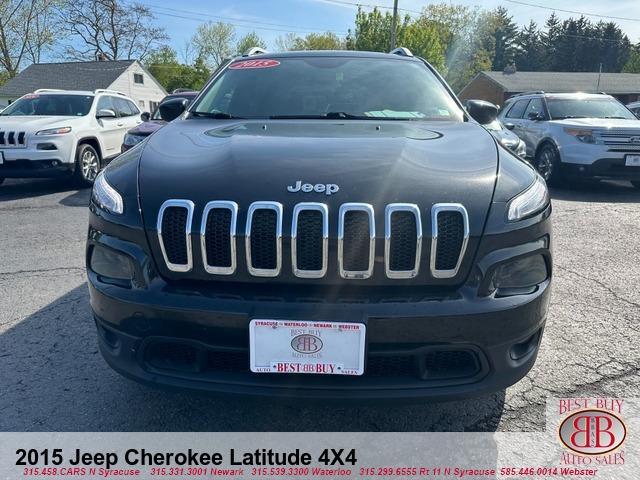 used 2015 Jeep Cherokee car, priced at $11,995