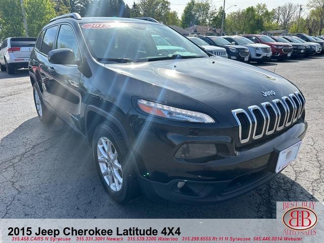 used 2015 Jeep Cherokee car, priced at $11,995