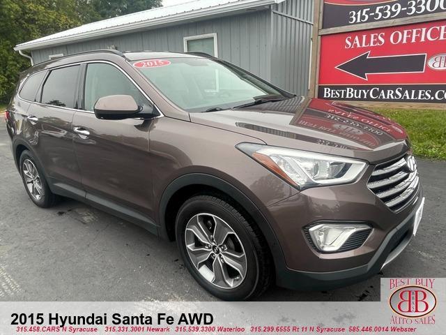 used 2015 Hyundai Santa Fe car, priced at $12,995