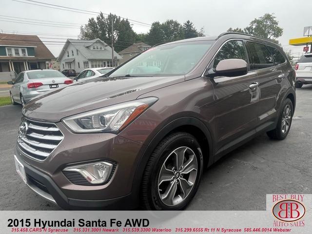 used 2015 Hyundai Santa Fe car, priced at $12,995