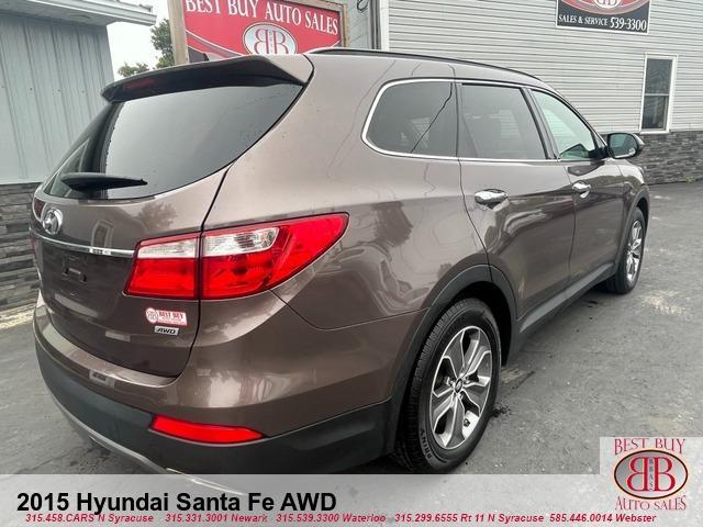 used 2015 Hyundai Santa Fe car, priced at $12,995