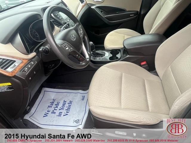 used 2015 Hyundai Santa Fe car, priced at $12,995