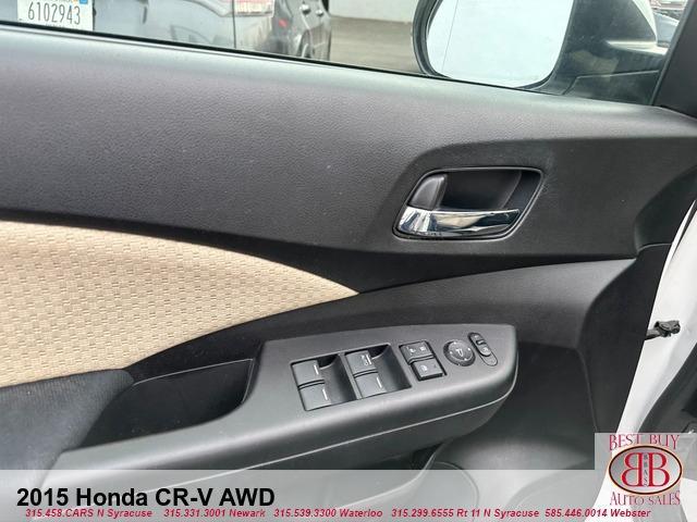 used 2015 Honda CR-V car, priced at $13,995