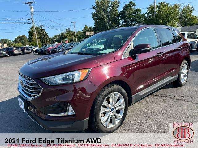 used 2021 Ford Edge car, priced at $14,995