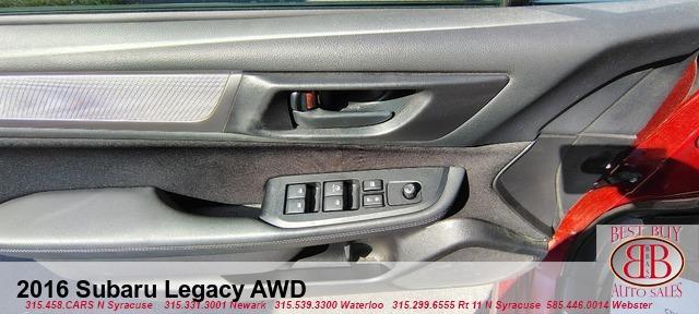 used 2016 Subaru Legacy car, priced at $12,995