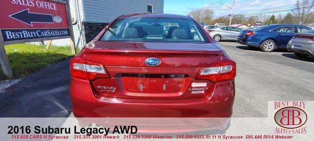 used 2016 Subaru Legacy car, priced at $12,995