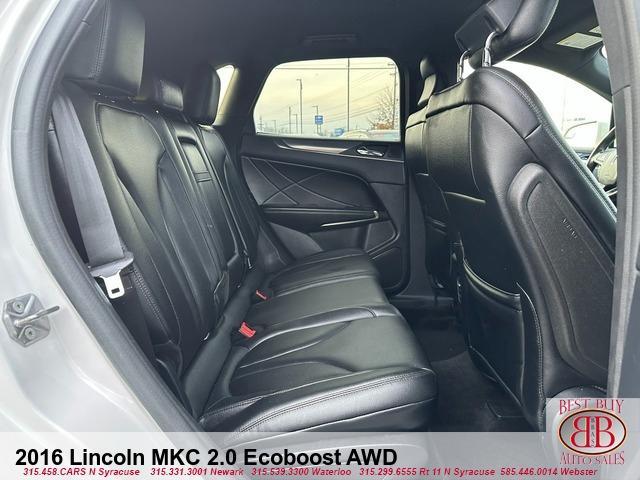 used 2016 Lincoln MKC car, priced at $12,995