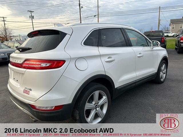 used 2016 Lincoln MKC car, priced at $12,995