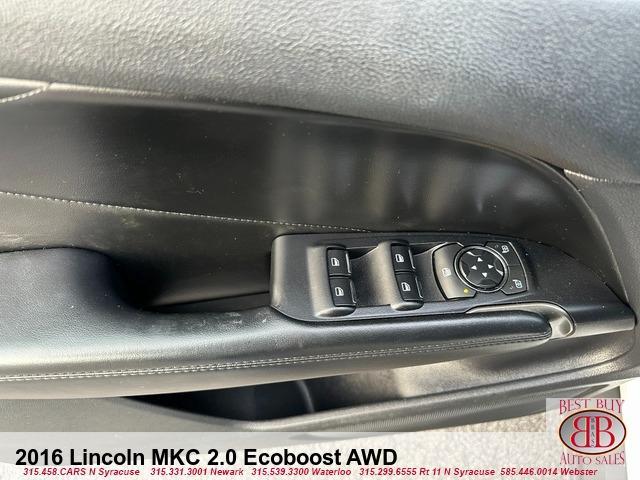 used 2016 Lincoln MKC car, priced at $12,995