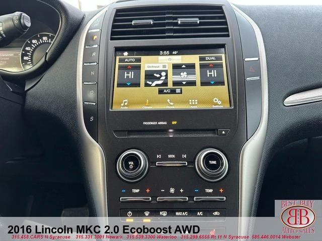 used 2016 Lincoln MKC car, priced at $12,995