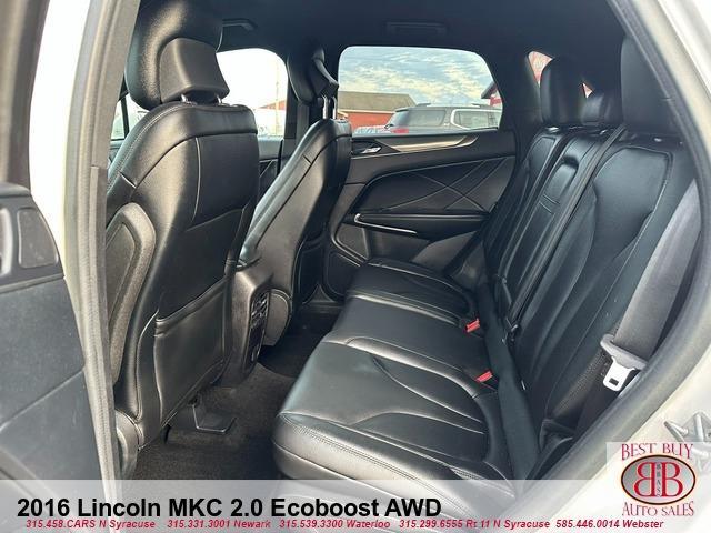 used 2016 Lincoln MKC car, priced at $12,995