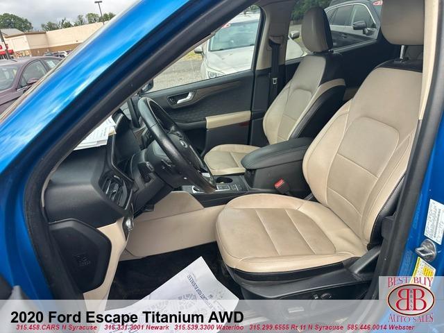 used 2020 Ford Escape car, priced at $14,995