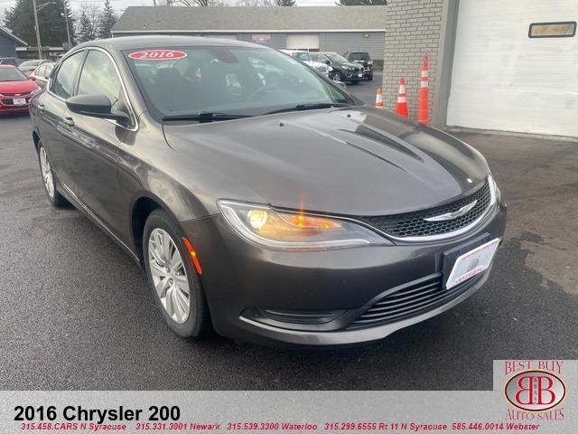 used 2016 Chrysler 200 car, priced at $10,995