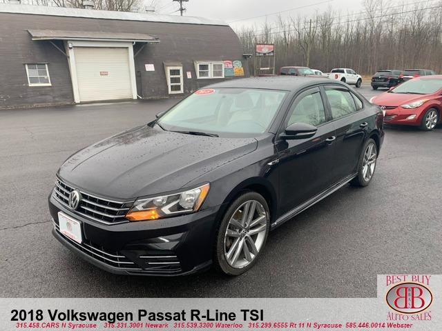 used 2018 Volkswagen Passat car, priced at $11,995