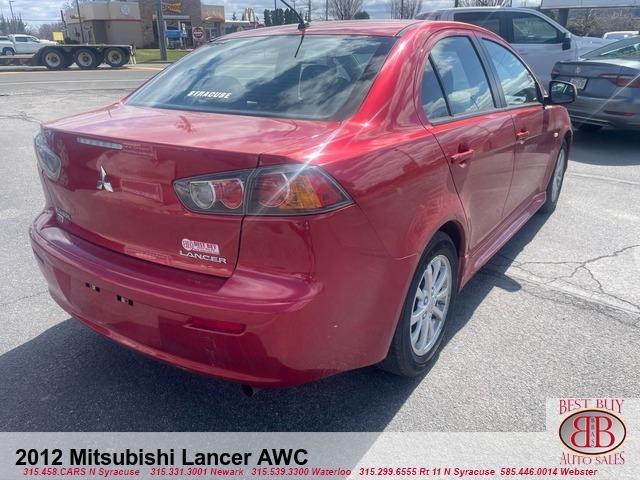 used 2012 Mitsubishi Lancer car, priced at $8,995