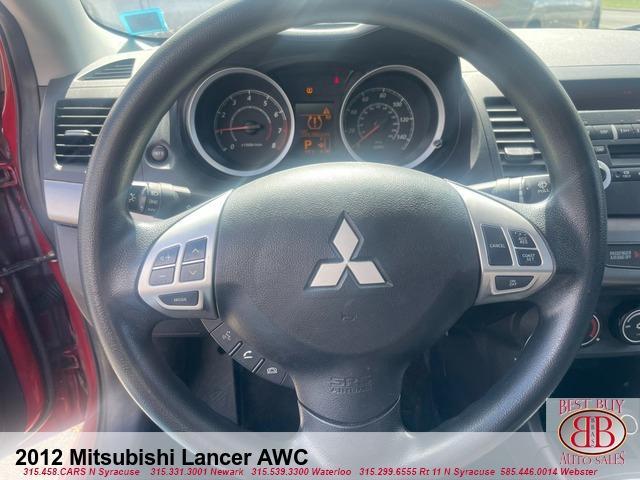used 2012 Mitsubishi Lancer car, priced at $8,995