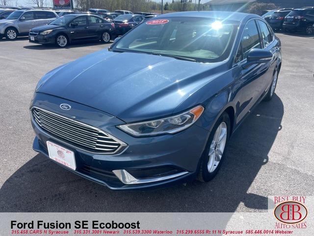 used 2018 Ford Fusion car, priced at $12,995