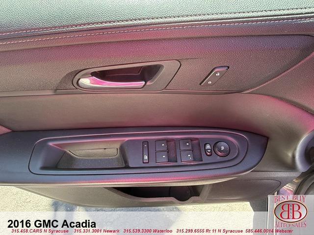 used 2016 GMC Acadia car, priced at $11,995