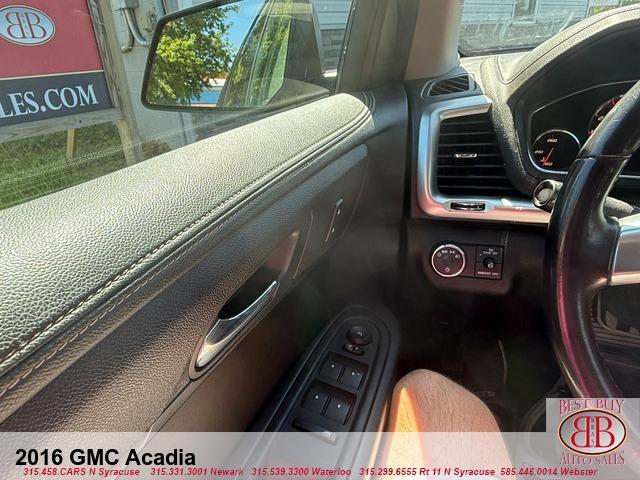 used 2016 GMC Acadia car, priced at $11,995