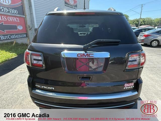 used 2016 GMC Acadia car, priced at $11,995