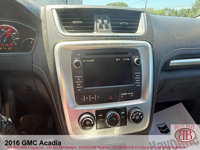 used 2016 GMC Acadia car, priced at $11,995