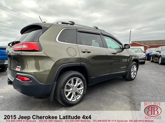 used 2015 Jeep Cherokee car, priced at $9,995