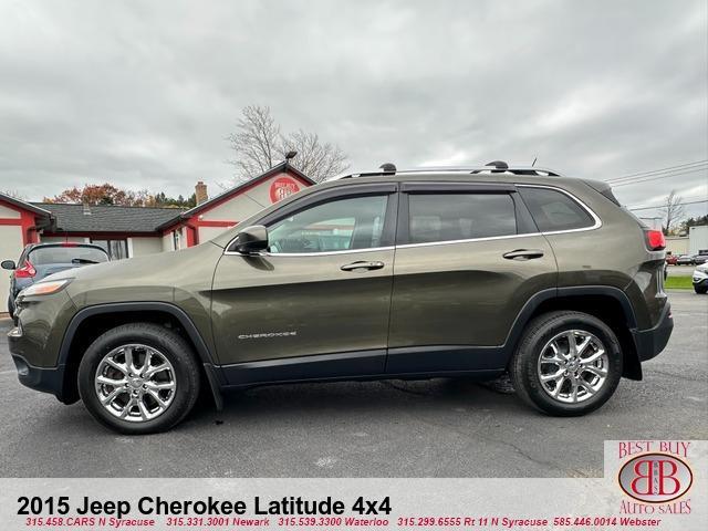 used 2015 Jeep Cherokee car, priced at $9,995