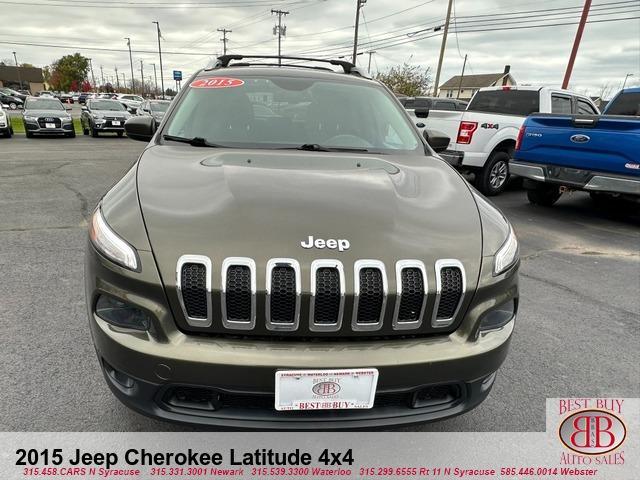 used 2015 Jeep Cherokee car, priced at $9,995