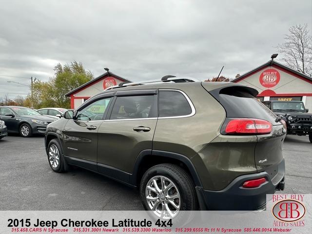 used 2015 Jeep Cherokee car, priced at $9,995