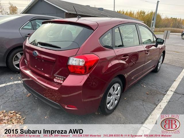 used 2015 Subaru Impreza car, priced at $12,995