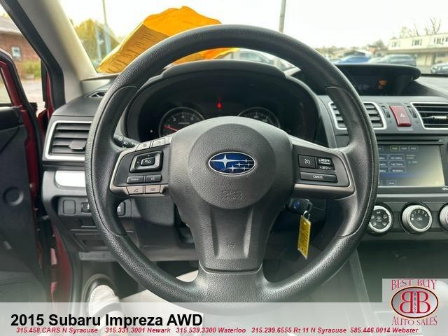 used 2015 Subaru Impreza car, priced at $12,995