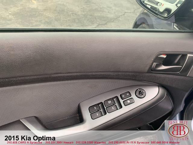 used 2015 Kia Optima car, priced at $9,995