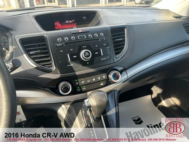 used 2016 Honda CR-V car, priced at $14,995