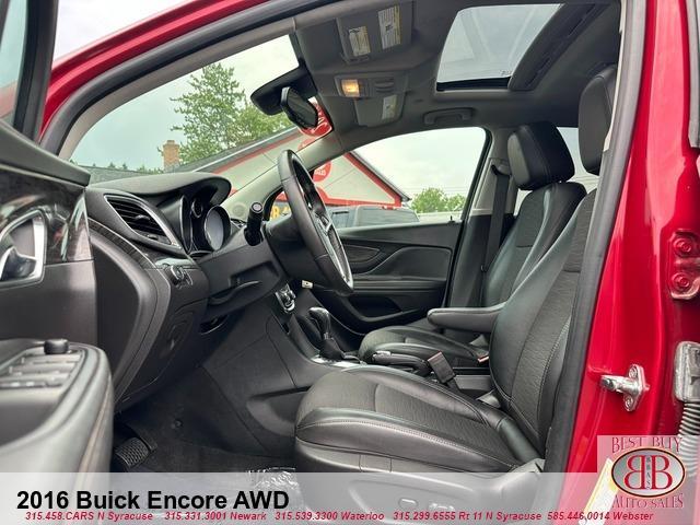 used 2016 Buick Encore car, priced at $12,995