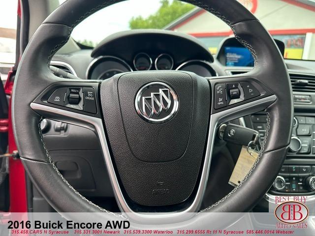 used 2016 Buick Encore car, priced at $12,995