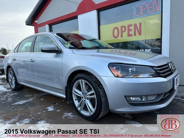 used 2015 Volkswagen Passat car, priced at $8,995