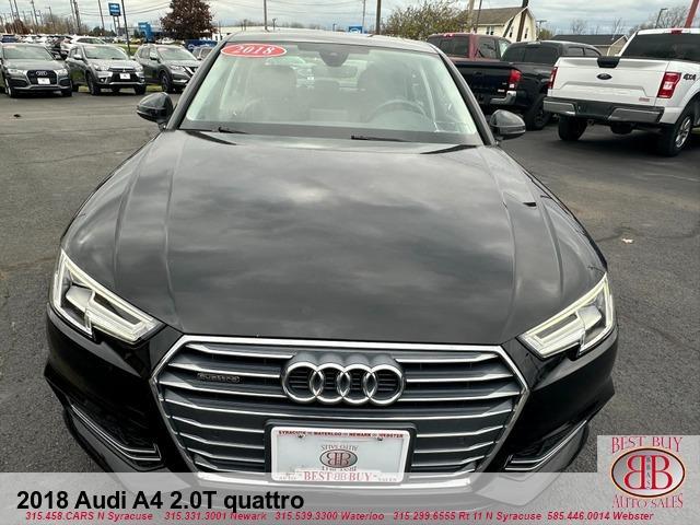 used 2018 Audi A4 car, priced at $17,995