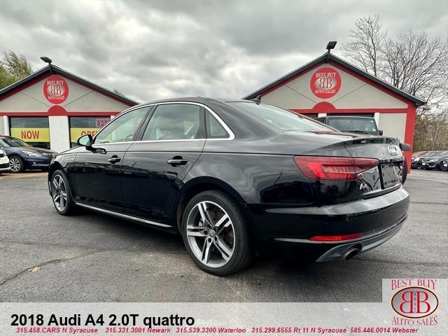 used 2018 Audi A4 car, priced at $17,995