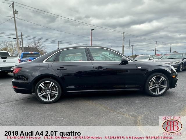 used 2018 Audi A4 car, priced at $17,995