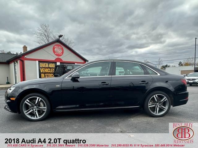 used 2018 Audi A4 car, priced at $17,995